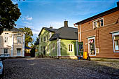 Porvoo (Borg), le case di legno di mille colori della magnifica citt vecchia. 